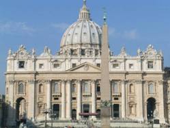 <b> S. Peter's Basilica in Rome</b>